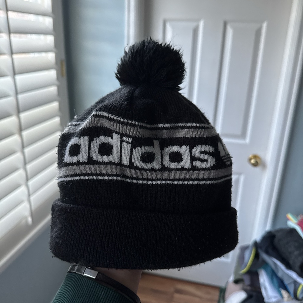 Adidas Black Beanie